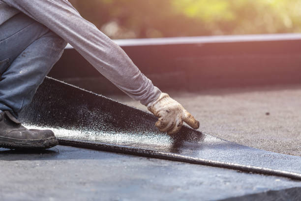 Professional Foundation Crack Repair technician working in Cambridge City, IN